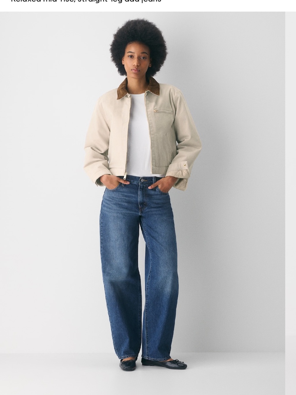 Aritzia Levi’s Baggy Dad Jeans size29